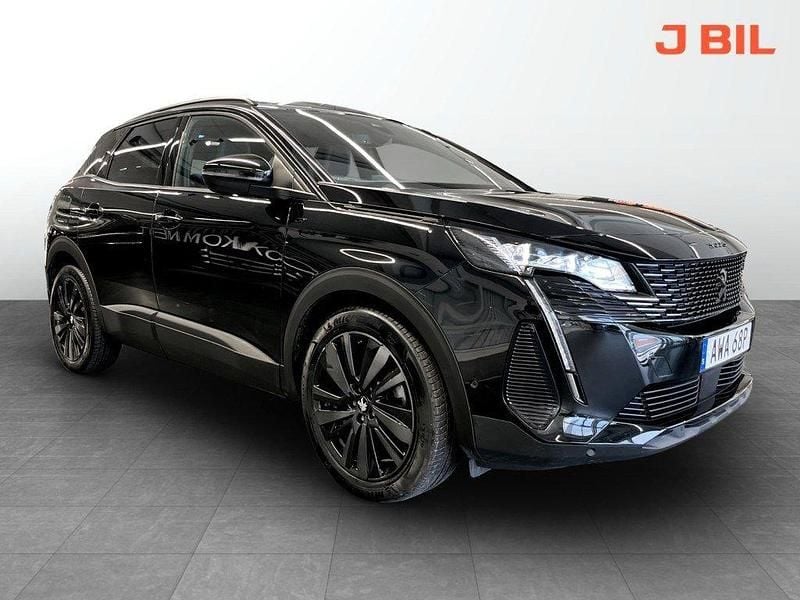 Svart Begagnad 2024 Peugeot 3008 GTi SUV | 289 900 kr (Marknadspris) - Bild 1/4