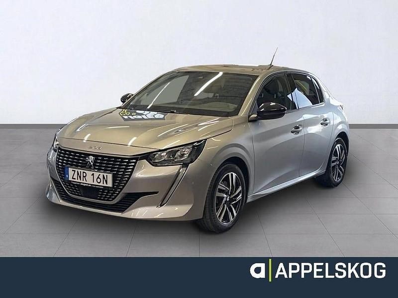 Grå Begagnad 2023 Peugeot 208 Allure Halvkombi | 183 900 kr (Marknadspris) - Bild 1/4