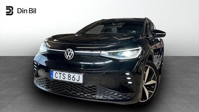 Svart Begagnad 2022 VW ID.4 GTX SUV | 349 900 kr (Marknadspris) - Bild 1/4