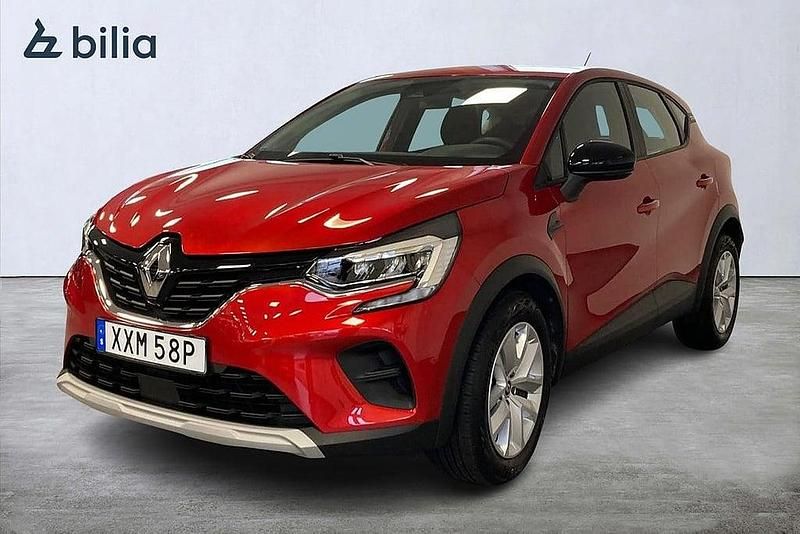 Röd Begagnad 2022 Renault Captur Zen SUV | 189 900 kr (Marknadspris) - Bild 1/3