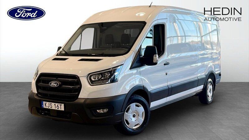 Vit (white) Ny 2024 Ford Transit Van | 567 375 kr (Marknadspris) - Bild 1/4