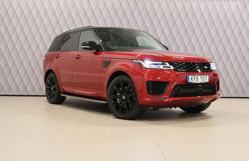 Begagnad Land Rover Range Rover Sport HSE Dynamic 306 HK (225 kW) 2020 Röd SUV