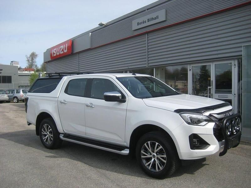 Vit met Begagnad 2024 Isuzu D-Max Pickup | 699 800 kr (Lite dyr) - Bild 1/4