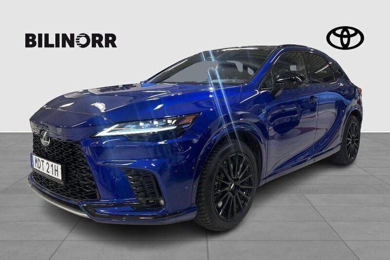 Blå Begagnad 2023 Lexus RX500h Sport Line SUV | 789 900 kr - Bild 1/4