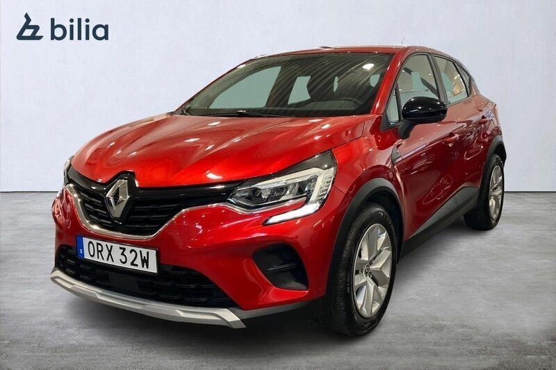 Röd Begagnad 2022 Renault Captur Zen SUV | 169 900 kr (Marknadspris) - Bild 1/3