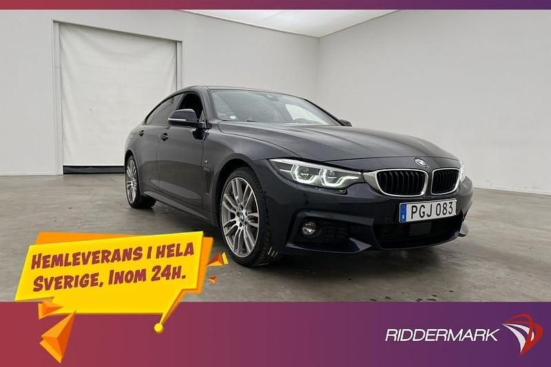 Svart Begagnad 2018 BMW 420 Gran Coupé M Sport Sportkupé | 248 800 kr (Marknadspris) - Bild 1/3