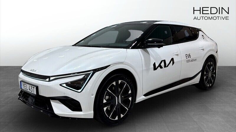Vit (white) Begagnad 2025 Kia EV6 2 SUV | 634 900 kr (Dyr) - Bild 1/4