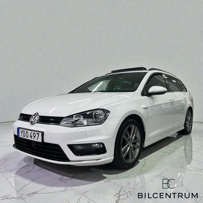Vit Begagnad 2016 VW Golf VII GT Kombi | 139 900 kr (Marknadspris) - Bild 1/4