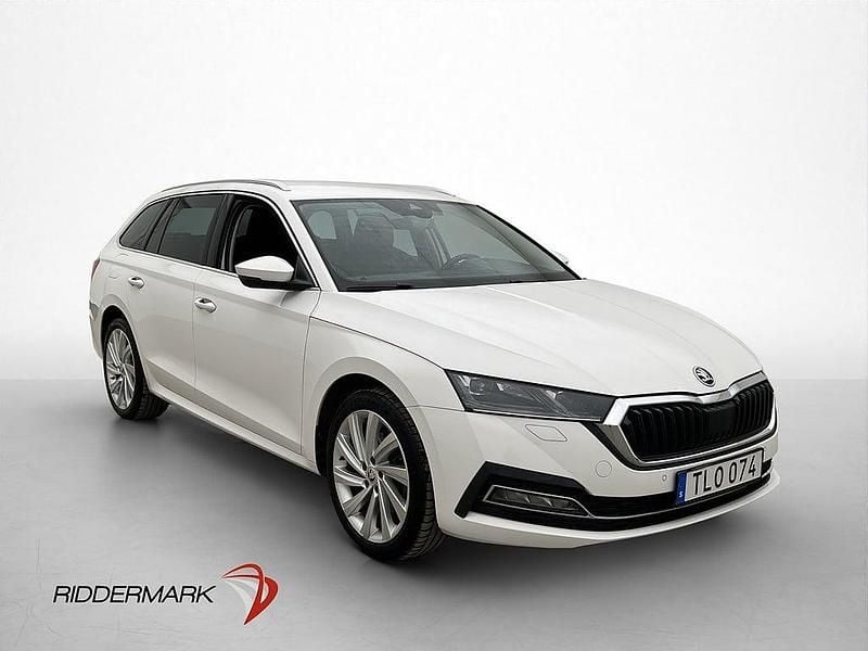Begagnad Skoda Octavia 204 HK (150 kW) 2021 Vit Kombi