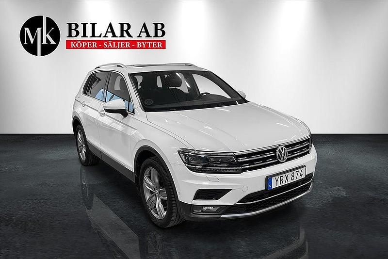 Begagnad VW Tiguan GT 190 HK (139 kW) 2017 Vit SUV