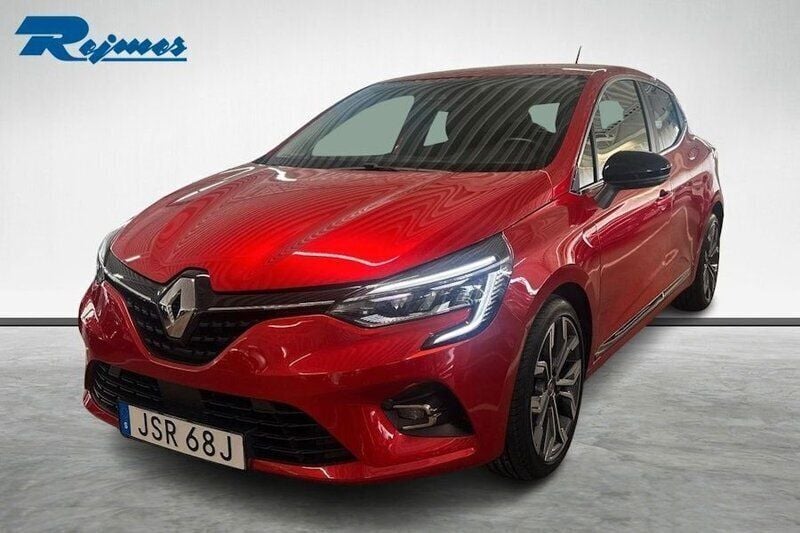Röd Begagnad 2019 Renault Clio V Intens Halvkombi | 129 800 kr (Marknadspris) - Bild 1/4