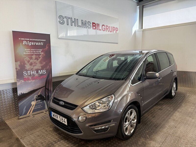 Brun Begagnad 2015 Ford S-MAX S Minibuss | 99 900 kr (Marknadspris) - Bild 1/4