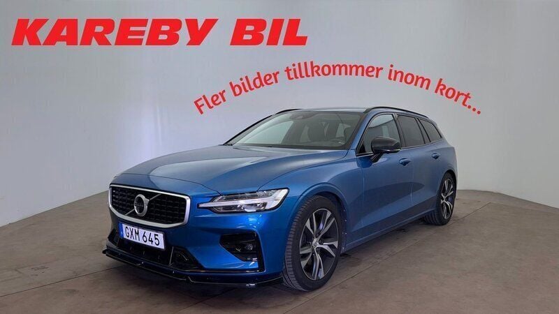 Blå Begagnad 2018 Volvo V60 R-Design Kombi | 298 900 kr (Marknadspris) - Bild 1/1