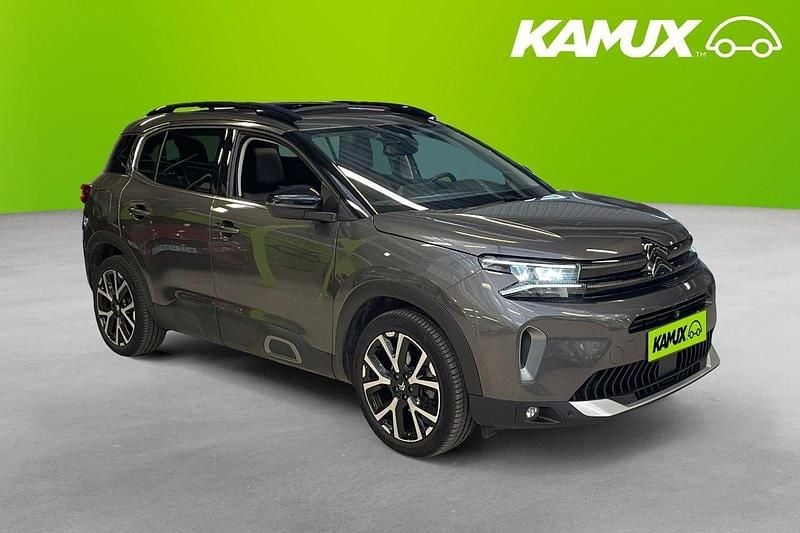 Silver/grå Begagnad 2022 Citroën C5 Aircross PureTech SUV | 199 800 kr (Bra pris) - Bild 1/4