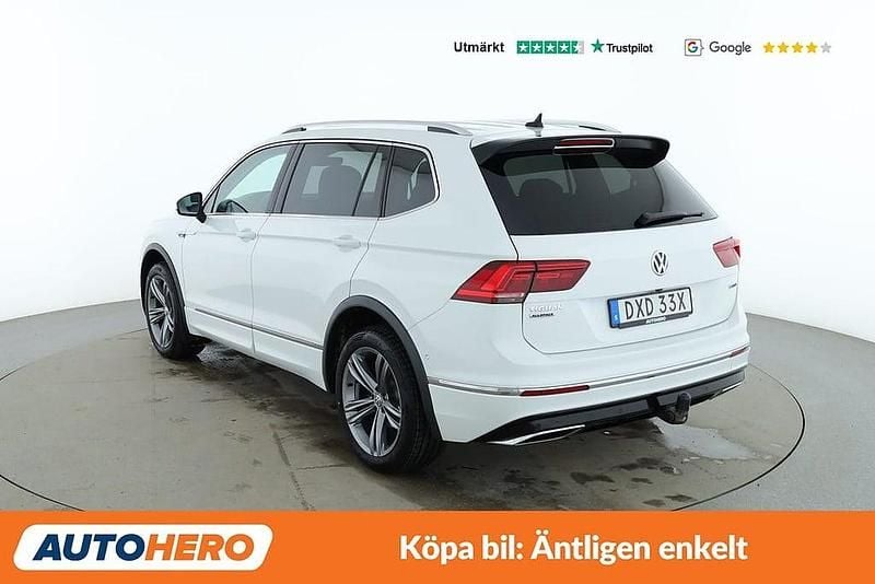 Begagnad VW Tiguan Allspace R-line 203 HK (149 kW) 2021 Vit SUV