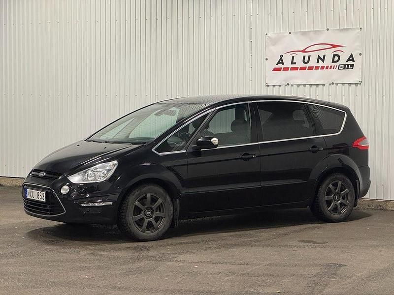 Svart Begagnad 2013 Ford S-MAX S Minibuss | 89 900 kr (Marknadspris) - Bild 1/4