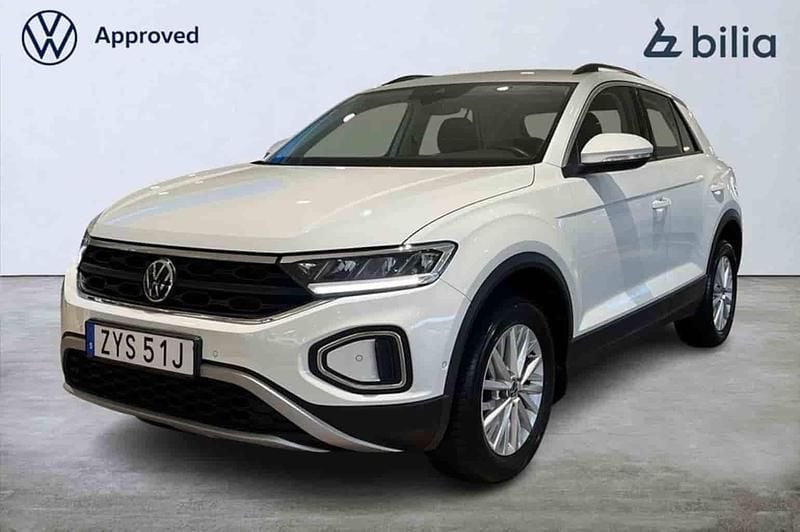 Vit Begagnad 2022 VW T-Roc SUV | 214 500 kr (Marknadspris) - Bild 1/1