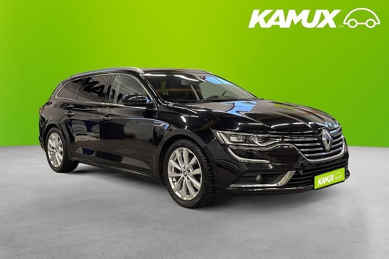 Svart Begagnad 2017 Renault Talisman GrandTour Bose Edition Kombi | 149 800 kr (Bra pris) - Bild 1/3