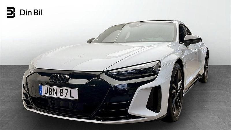 Grå Begagnad 2021 Audi e-tron GT quattro Sedan | 799 000 kr - Bild 1/4