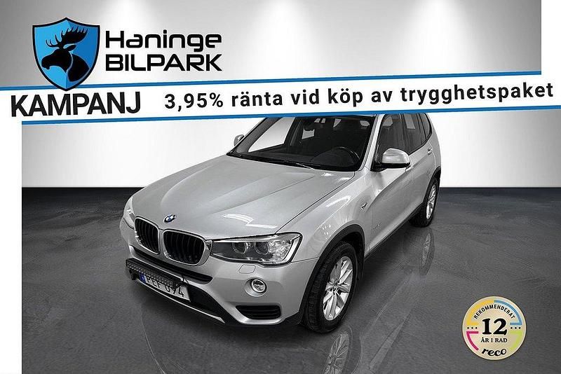 Silver Begagnad 2017 BMW X3 SUV | 229 900 kr - Bild 1/2