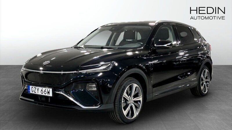Svart (black) Begagnad 2022 MG Marvel R SUV | 299 900 kr (Marknadspris) - Bild 1/4