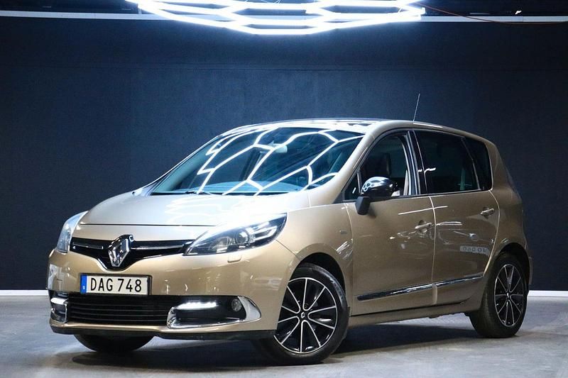 Ljusbrun (brun) Begagnad 2014 Renault Scénic III Bose Edition Minibuss | 79 900 kr (Marknadspris) - Bild 1/4