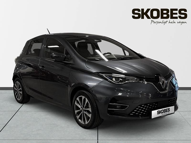 Grå Begagnad 2022 Renault Zoe Halvkombi | 189 600 kr (Marknadspris) - Bild 1/3