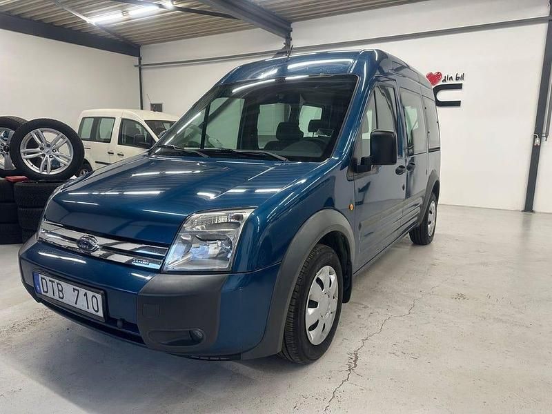Begagnad Ford Tourneo Connect 90 HK (66 kW) 2008 Blå Minibuss