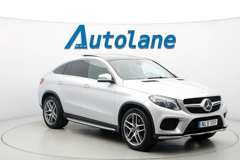 Iridiumsilver Begagnad 2018 Mercedes GLE350 AMG Sportkupé | 429 900 kr (Marknadspris) - Bild 1/3