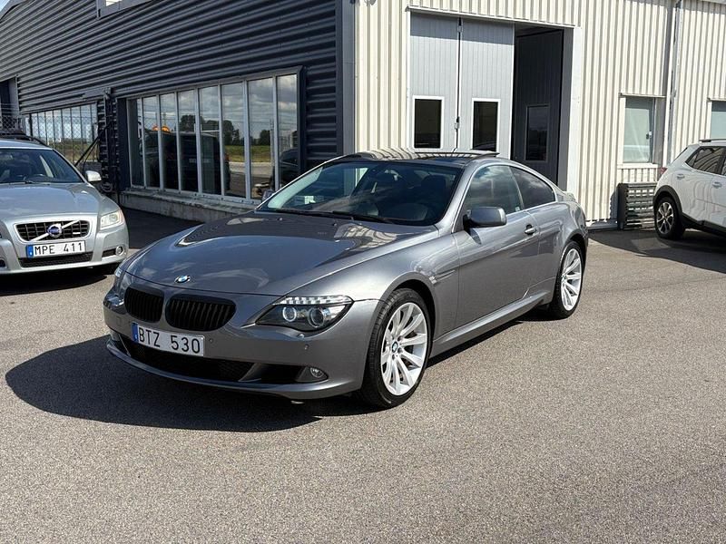 Grå Begagnad 2009 BMW 630 Sportkupé | 169 900 kr - Bild 1/4