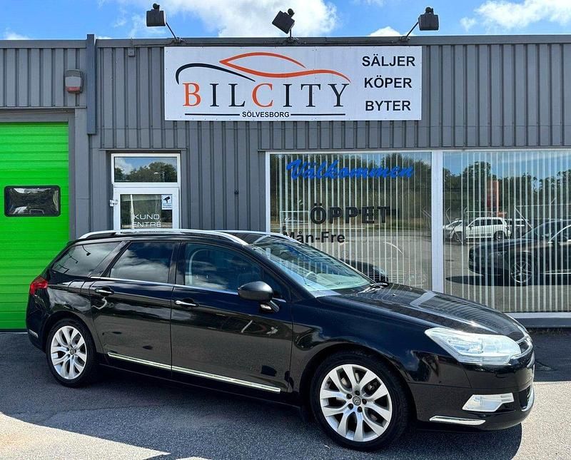 Svart Begagnad 2010 Citroën C5 Kombi | 59 900 kr (Marknadspris) - Bild 1/4