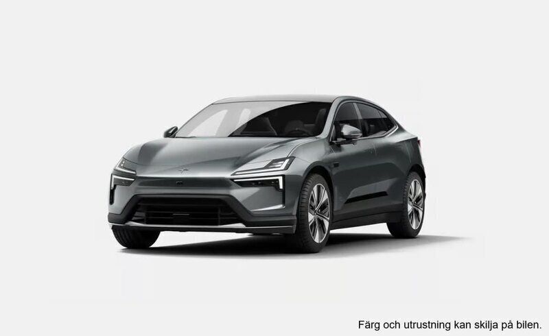 Mörkgrå (grå) Ny 2025 Polestar 4 Long Range Single Motor SUV | 702 000 kr (Marknadspris) - Bild 1/3