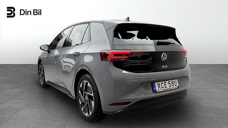 Begagnad VW ID.3 Comfortline 150 kW (204 HK) 2022 Grå Halvkombi