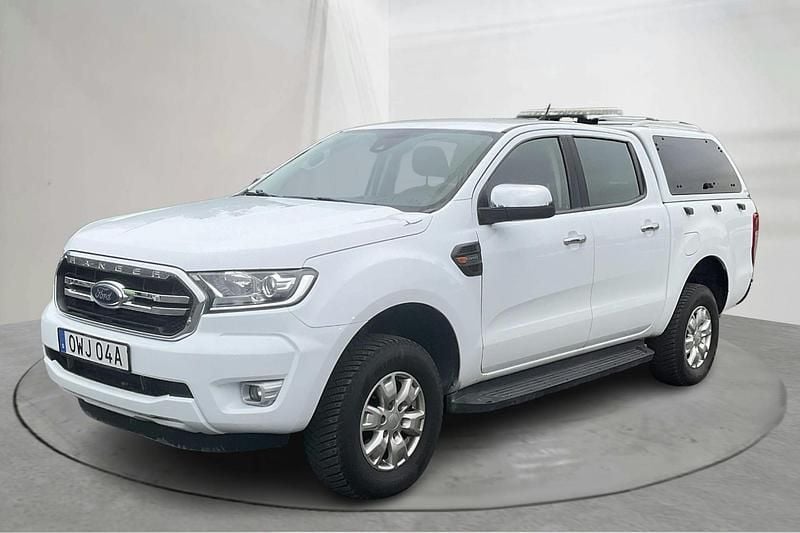 Vit Begagnad 2020 Ford Ranger Pickup | 230 000 kr (Superpris) - Bild 1/4