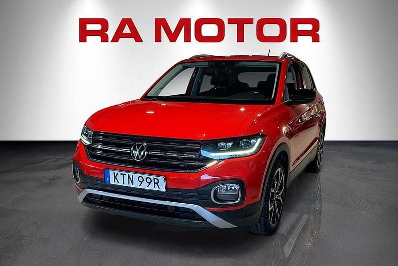 Röd Begagnad 2021 VW T-Cross GT SUV | 189 900 kr (Bra pris) - Bild 1/3