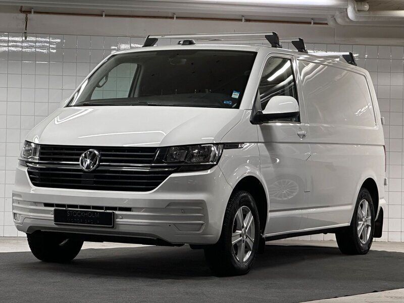 Vit Begagnad 2020 VW T6.1 Van | 229 000 kr - Bild 1/4