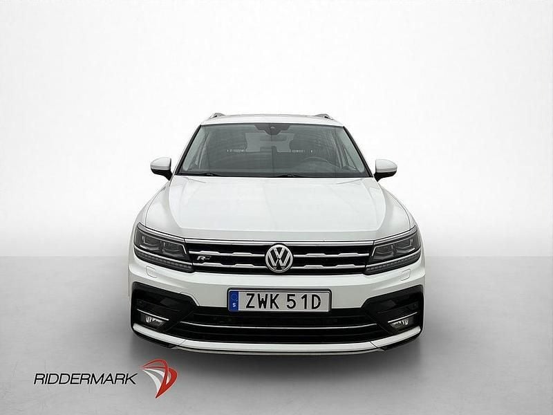 Begagnad VW Tiguan Allspace R-line 200 HK (147 kW) 2019 Vit SUV