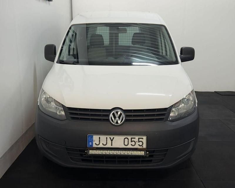 Begagnad VW Caddy 109 HK (80 kW) 2012 Vit Minibuss