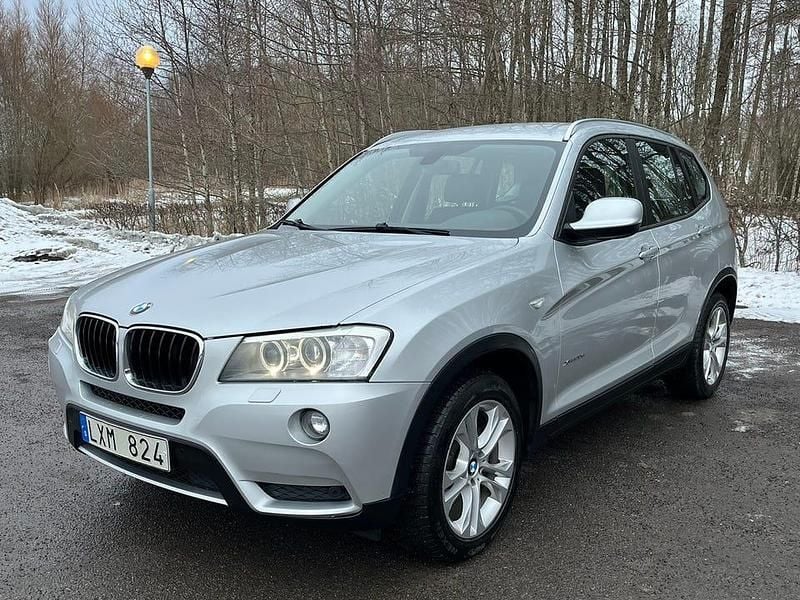 Begagnad BMW X3 184 HK (135 kW) 2013 Titansilver metallic SUV