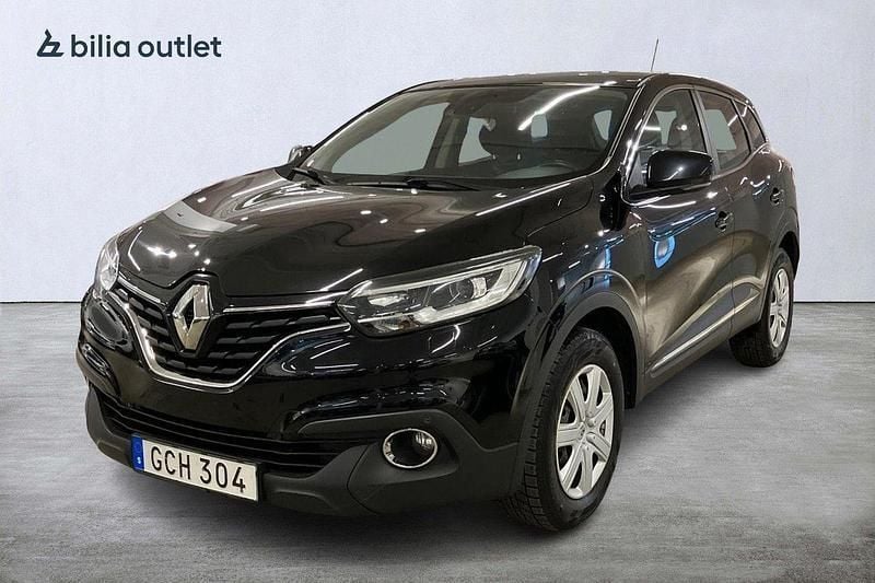 Svart Begagnad 2017 Renault Kadjar Zen SUV | 129 900 kr (Marknadspris) - Bild 1/4
