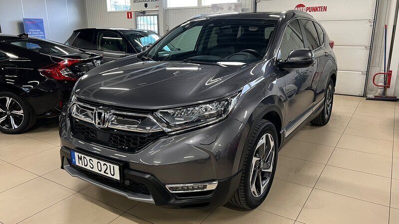 Ljusgrå (grå) Begagnad 2019 Honda CR-V Executive SUV | 309 000 kr (Lite dyr) - Bild 1/4
