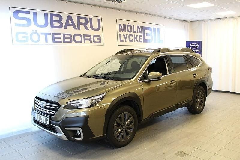Grön Begagnad 2023 Subaru Outback Kombi | 369 900 kr (Bra pris) - Bild 1/4