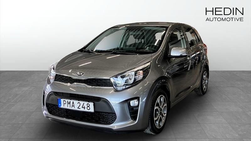 Svart Begagnad 2020 Kia Picanto Advance Halvkombi | 139 500 kr (Lite dyr) - Bild 1/4
