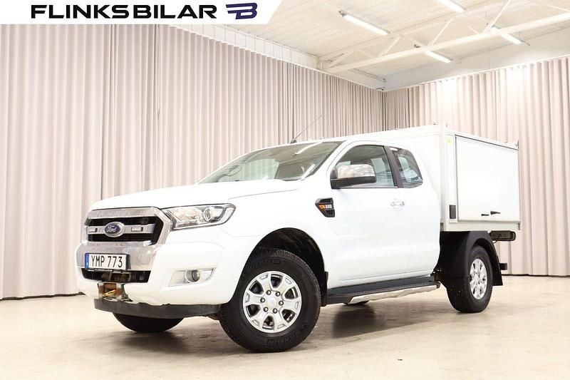 Vit Begagnad 2018 Ford Ranger Pickup | 339 900 kr (Dyr) - Bild 1/4