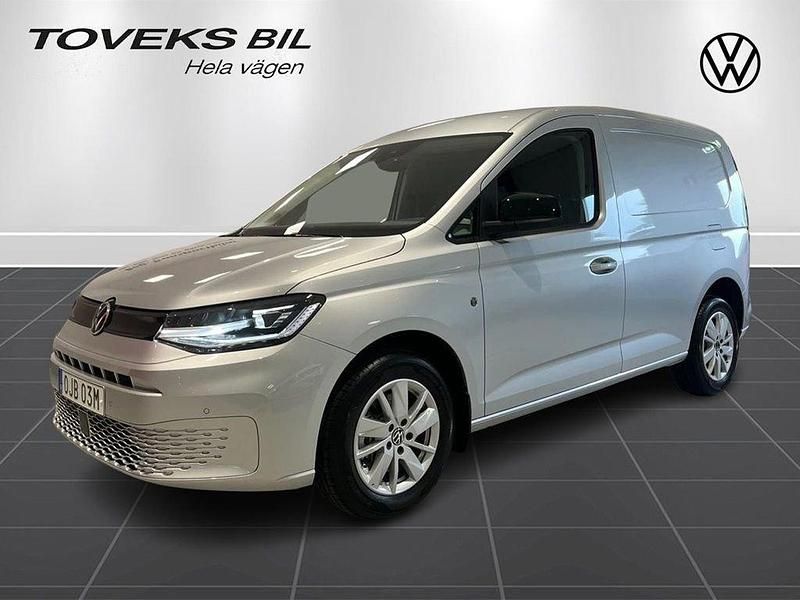Silver (reflexsilver metallic) Ny 2025 VW Caddy Minibuss | 435 000 kr (Lite dyr) - Bild 1/4
