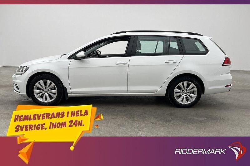 Vit Begagnad 2019 VW Golf VIII Kombi | 178 900 kr (Marknadspris) - Bild 1/3
