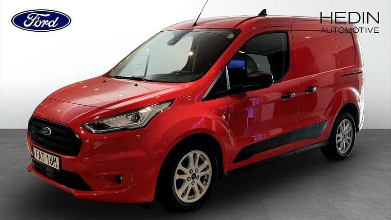Röd (red) Begagnad 2022 Ford Transit Trend Van | 209 000 kr (Marknadspris) - Bild 1/4