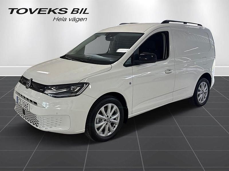 Vit (candyvit) Ny 2025 VW Caddy Minibuss | 399 875 kr (Bra pris) - Bild 1/4