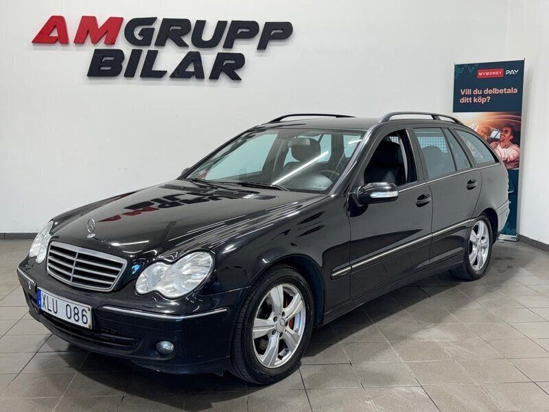 Svart Begagnad 2005 Mercedes C180 Avantgarde Kombi | 39 900 kr (Lite dyr) - Bild 1/4