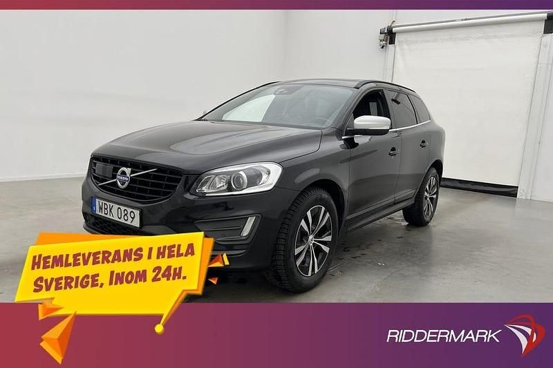 Svart Begagnad 2017 Volvo XC60 R-Design SUV | 209 800 kr (Marknadspris) - Bild 1/3